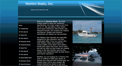 Desktop Screenshot of newtonboats.com